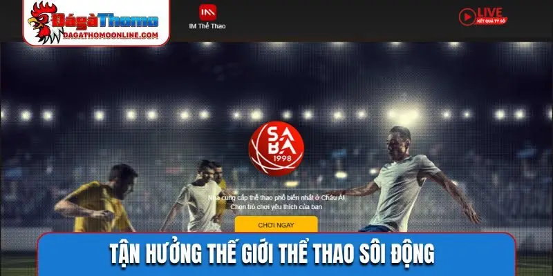 Tận hưởng thế giới thể thao sôi động